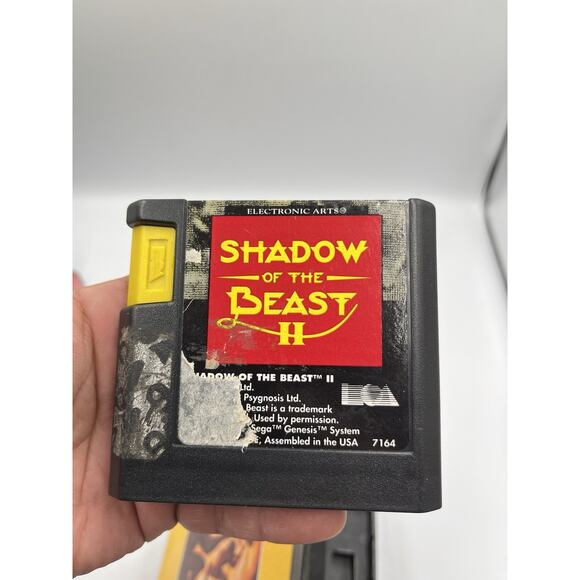 Shadow of the Beast II (Sega Genesis, 1992) TESTED! - Picture 5 of 9
